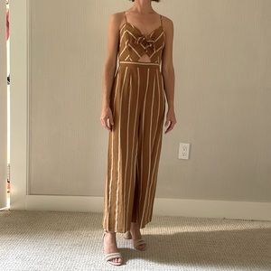 ASTR Menswear-inspired jumpsuit